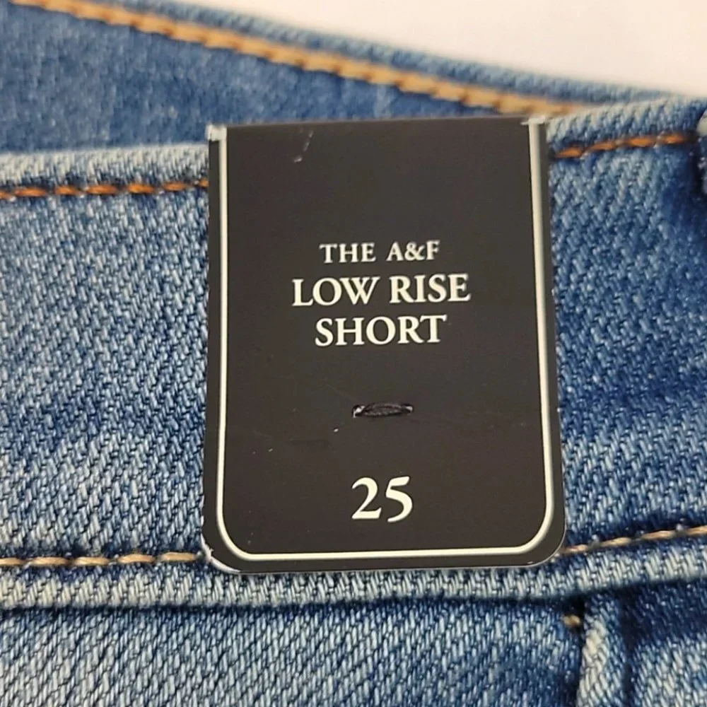 Abercrombie & Fitch distressed spattered
